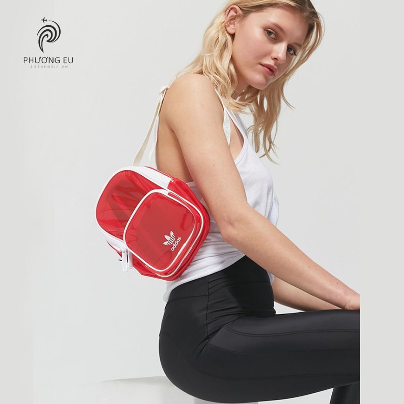 Ba Lô Mini Adidas Chính Hãng Trong Suốt Chống Thấm Nước Full Tag Code