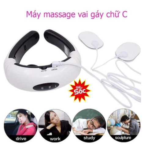 Máy massage cổ vai gáy thông minh 3D