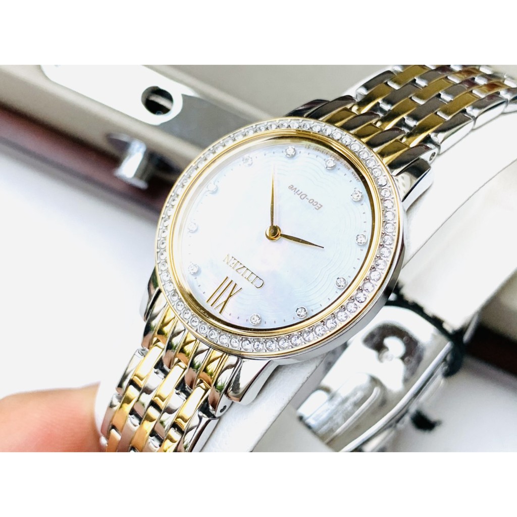 Đồng hồ nữ chính hãng Citizen Eco-Drive Women's EX1484-57D
