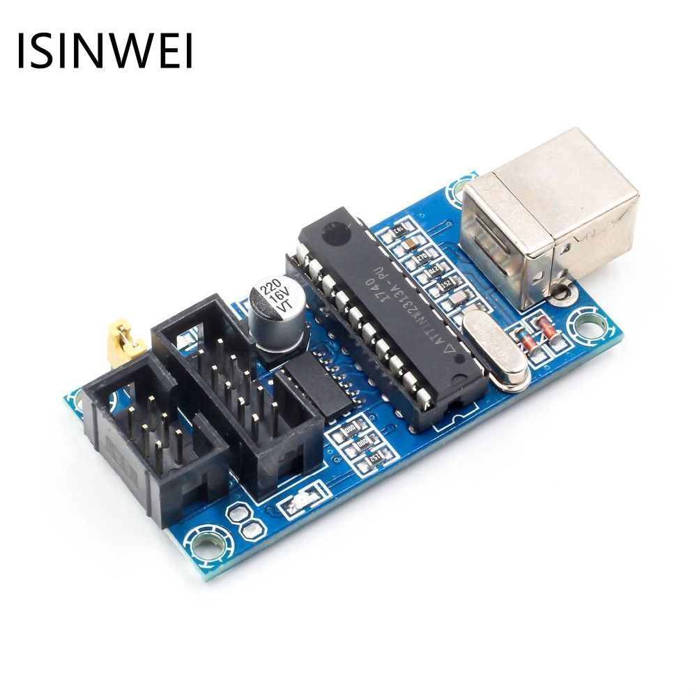 1 Bộ Cáp Lập Trình Usbtiny Avr Isp 10pin Meg2560 Uno R3 Kèm Dây Cáp