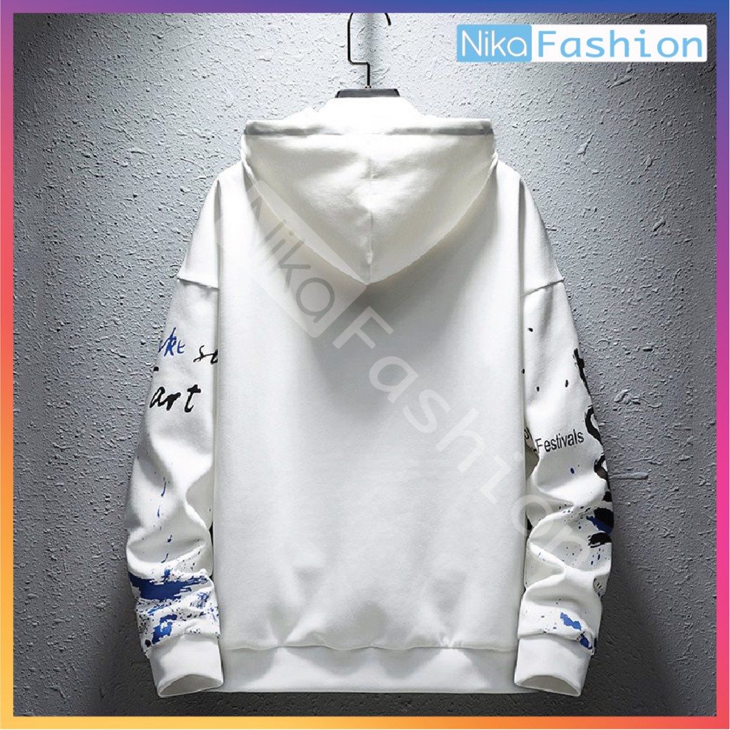 Nikafashion Áo Hoodie Nón Unisex Nam Nữ Chất Vải Nỉ Freesize 1 kích cỡ Form Dáng Rộng Dưới 65kg Mặc Đẹp B.O.O.M | BigBuy360 - bigbuy360.vn