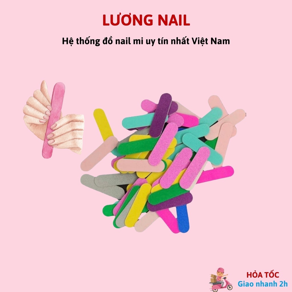 Dũa móng tay opi- dũa đen siêu bén- dũa mini nail box