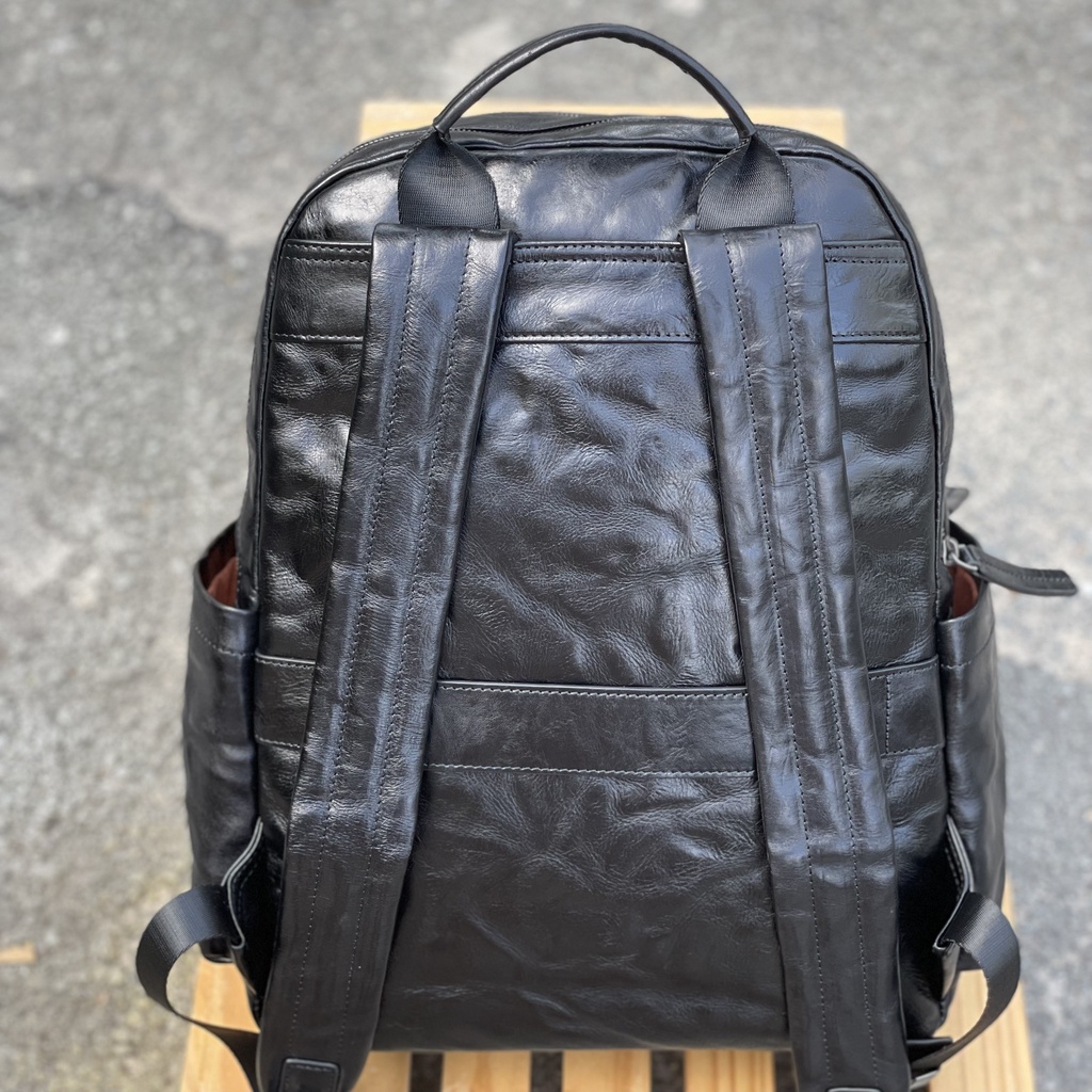 BALO NAM DA BÒ ĐỰNG LAPTOP 14" BLDB62