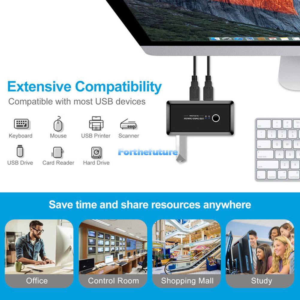 Hộp Chuyển Đổi Usb2.0 2x4 Usb 3.0 2 Cổng | BigBuy360 - bigbuy360.vn