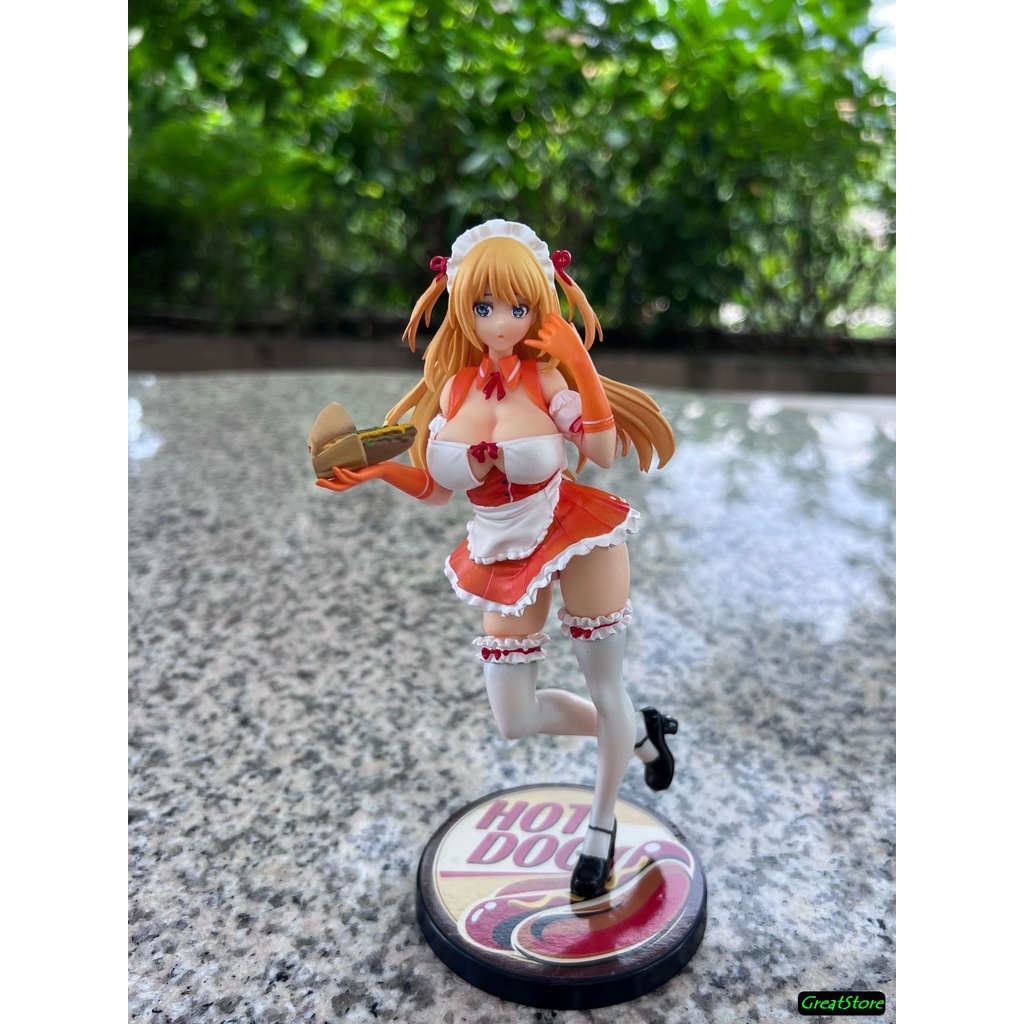 Mô hình Anime H Anna Hananoi Hot dog Figure 16cm