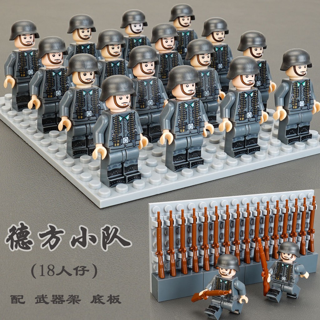 Mô Hình Lắp Ráp Lego Đồ Chơi Quân Đội Wwii Eighth Rote 28th