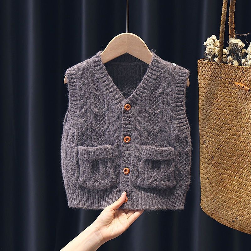 Áo ghile len siêu xinh cho bé trai-gái