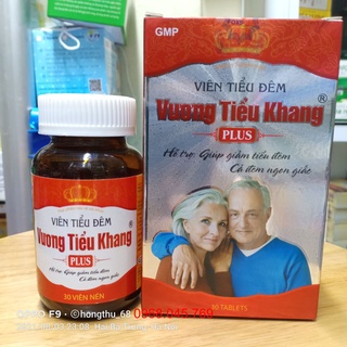 Viên tiểu đêm vương tiểu khang plus - giảm tiểu đêm nhiều lần, cả đêm ngon giấc lọ 30 viên nén
