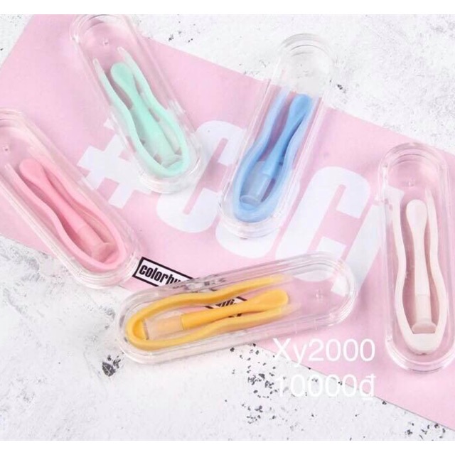 Bộ dụng cụ gắp và đeo lens