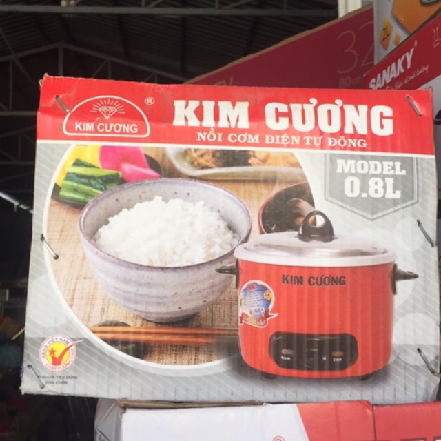 Nồi cơm điện - Kim Cương 0.6 lít