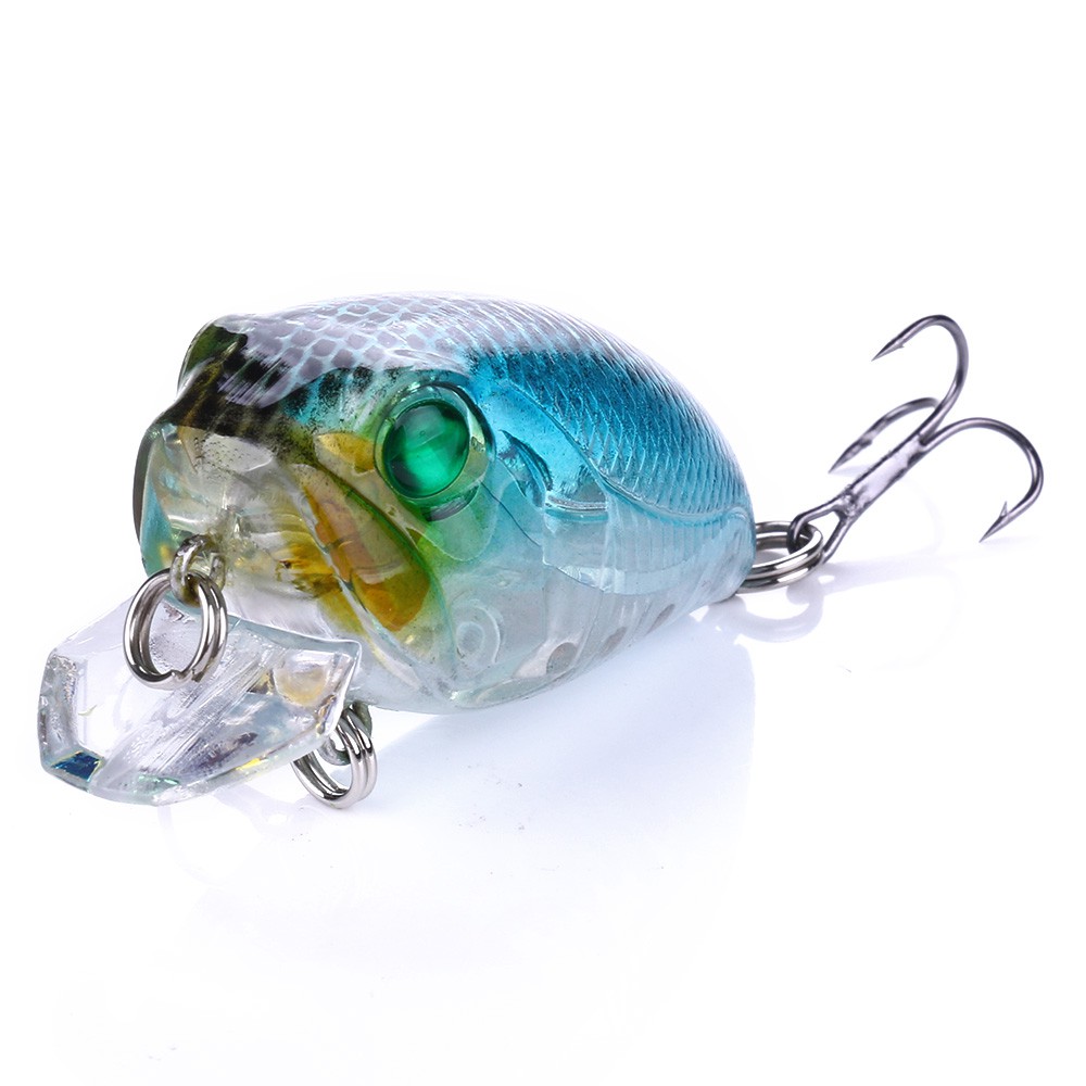 Hengjia 1PC 4.5cm 8g Crankbait Artificial swimBait Fishing floating big Fishing lure Wobblers