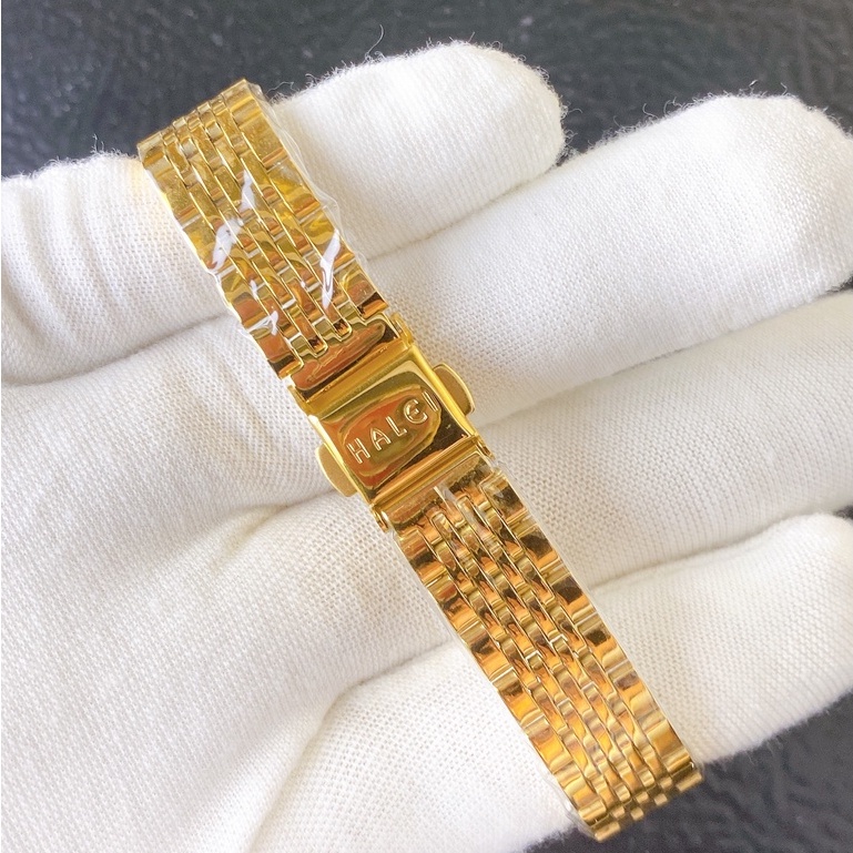 Đồng Hồ Nữ Halei 484M Dây Vàng Mặt Số Trẻ Trung Năng Động