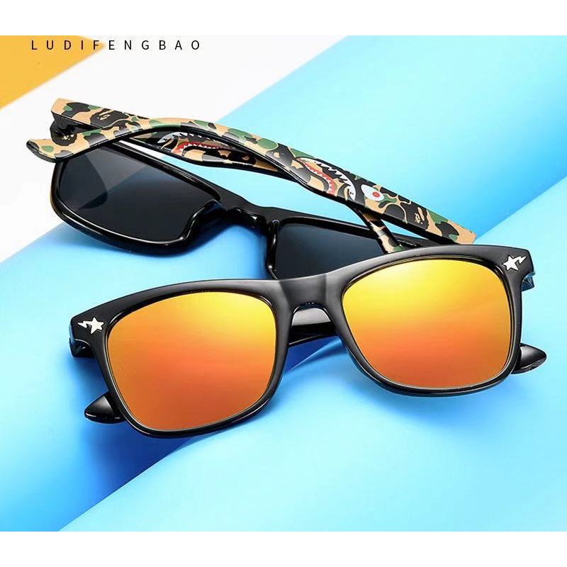 Kính Mát Họa Tiết Rằn Ri Thời Trang Cho Bé