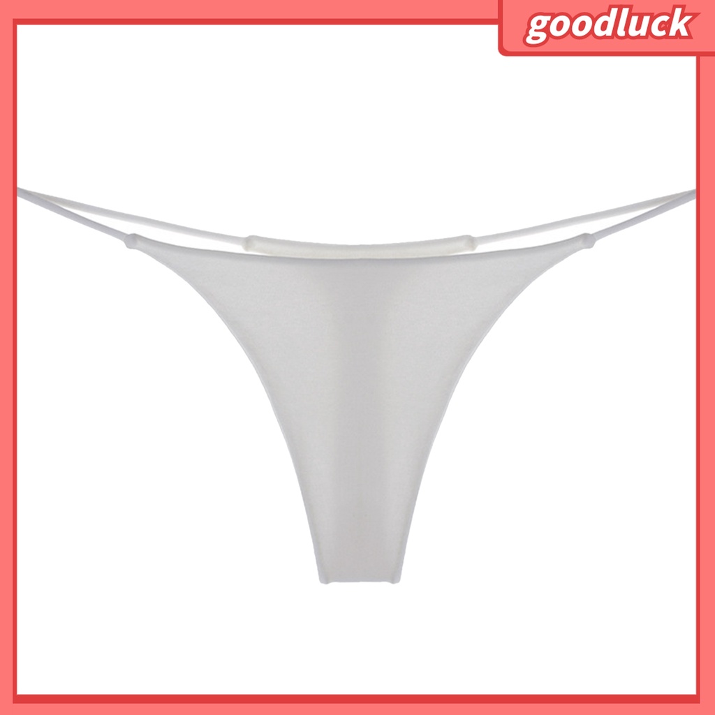 [GOLUK] Quần Lót Cotton Lưng Thấp In Họa Tiết Da Báo Màu Trơn Quyến Rũ Dưỡng Ẩm Cho Nữ