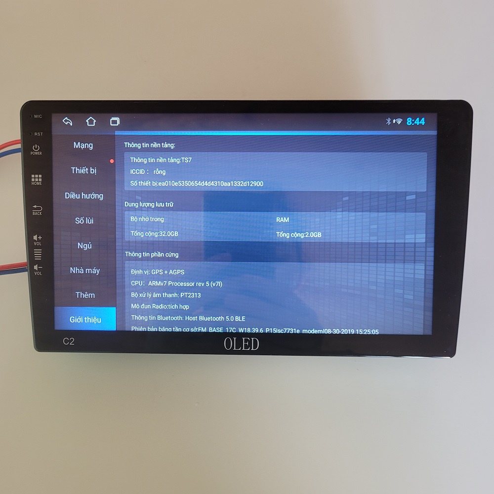 Màn hình Android OLED C2 theo xe Chevrolet CRUZE 2018-2019 CB 9'' inch Ram 2G Rom 32G Tặng bản đồ dẫn đường VIETMAPS1