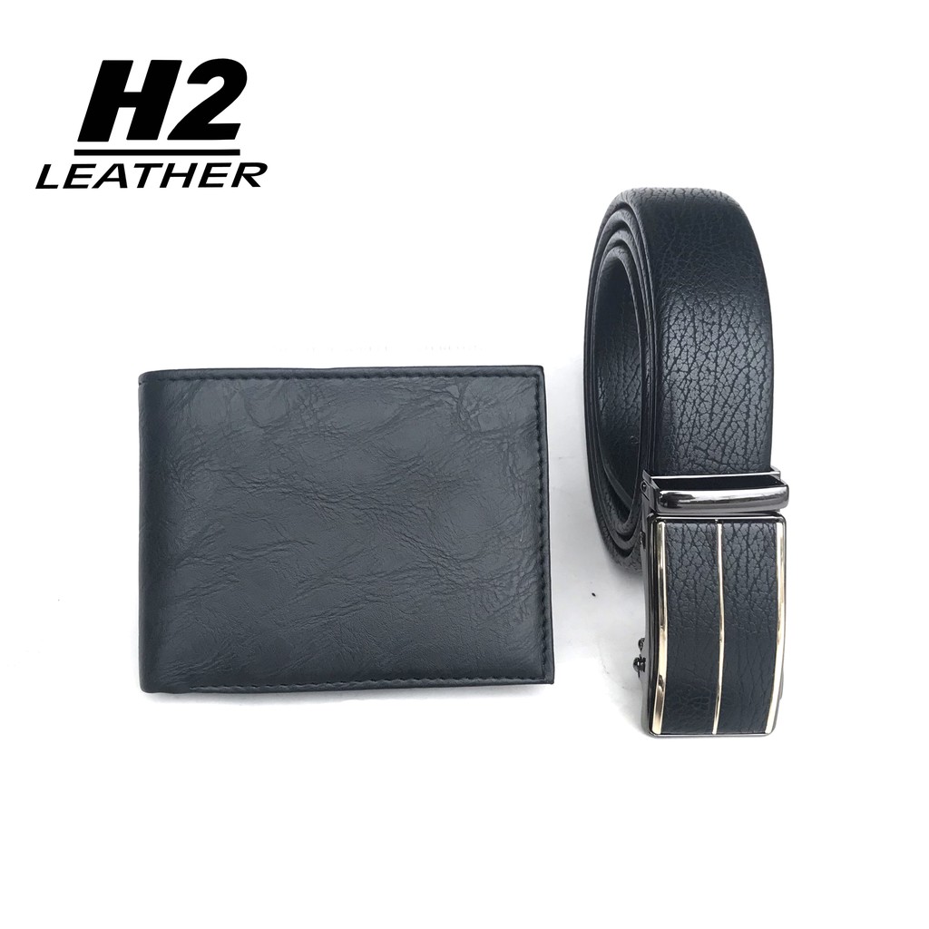 Combo Dây Lưng Nam - Ví Nam Đồ Da H2 - H2leather