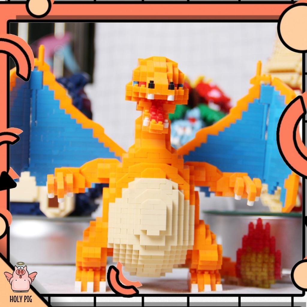 Lego pokemon-Mô hình pokemon đồ chơi 2000 chi tiết rèn luyện trí thông minh