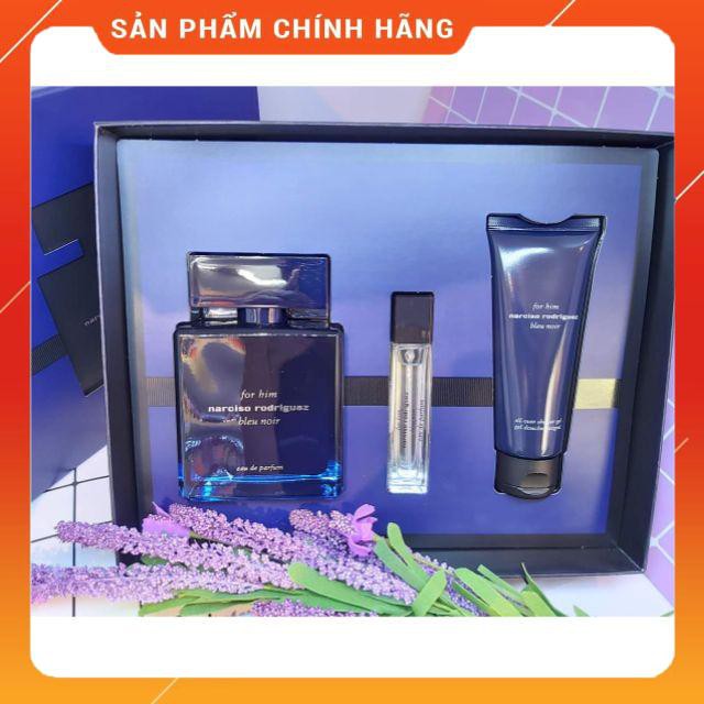 💜Set Nước Hoa Narciso Bleu Noir bản EDP 3 món