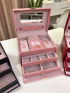 🌸🌸Hộp đựng trang sức 3 tầng🌸🌸