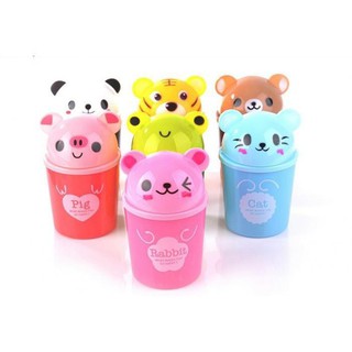 Thùng rác mini để bàn văn phòng dể thương