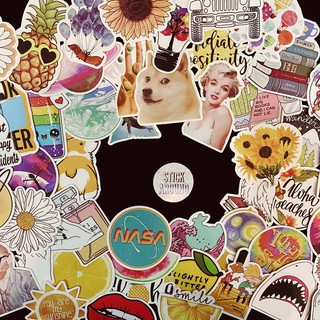 [VSCO01] 50 sticker VSCO dễ thương decal dán nón từ stickaroundvn