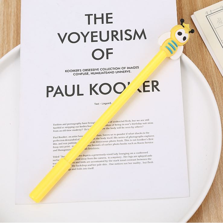 Bút Gel Nước Mực Đen ONG XINH Nhiều Màu H21