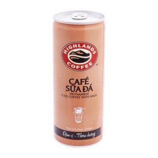 Thùng 24 Lon Cafe Sữa Đá Highland 235ml & 185ml