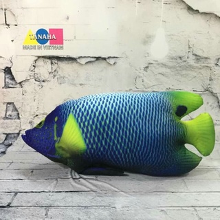 gối ôm 3d cá ông tiên xanh 85cm