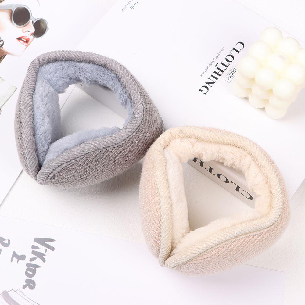 LAYOR1 Chụp Tai Bằng Lông Nhung Mềm Mại Giữ Ấm Cho Nam Và Nữ