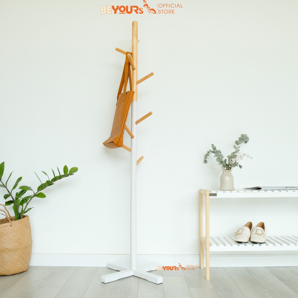 Cây Treo Móc Quần Áo Đồ Gỗ BEYOURs Thông Minh Standing-Hanger Đa Năng Nội Thất