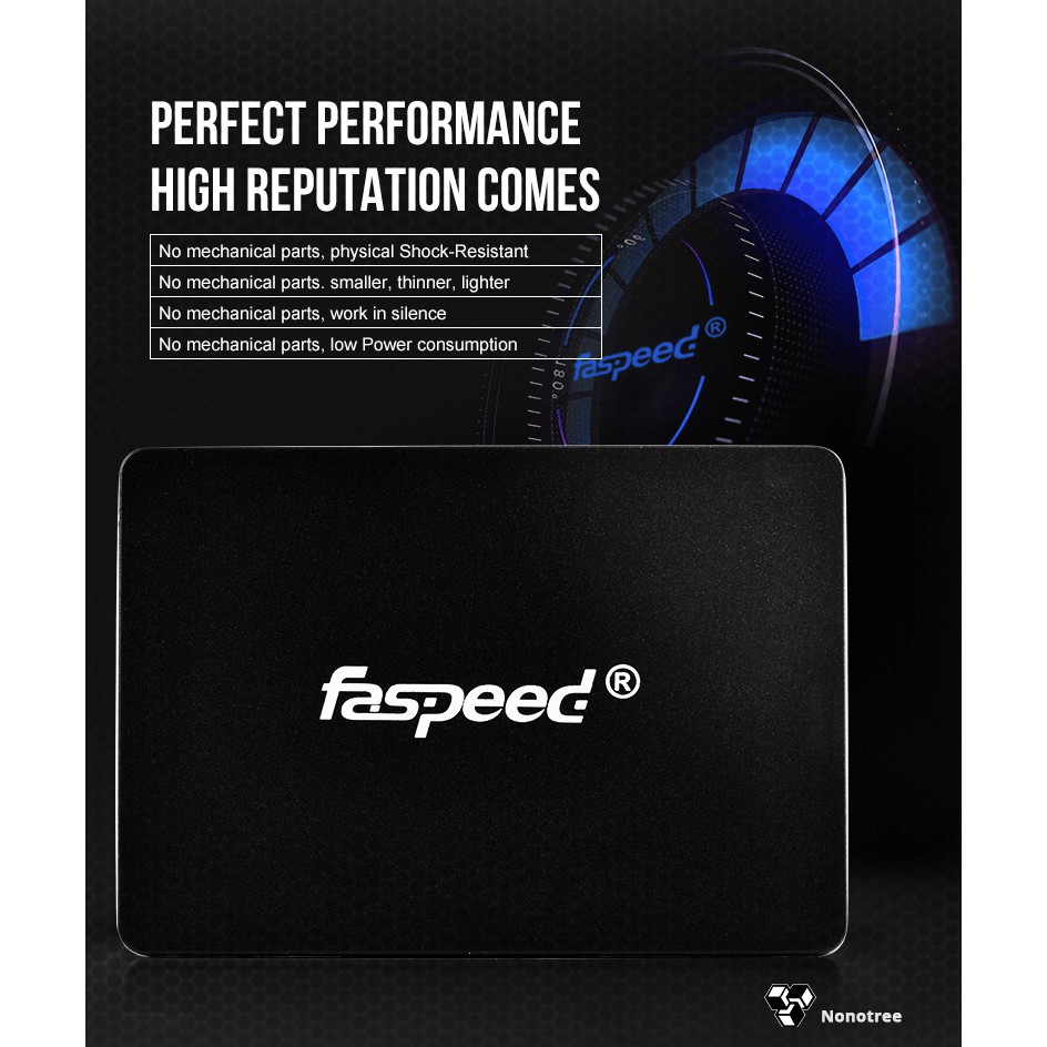 Ổ cứng SSD K5 128GB 120GB Faspeed SATA3 2.5inch 3 năm đổi mới Nonotree 90GB Tham khảo