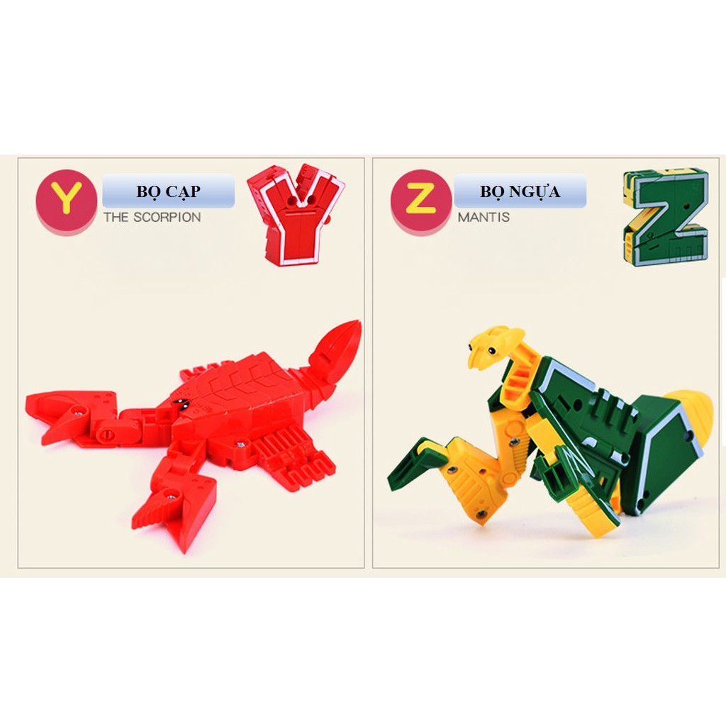 CHỮ BIẾN HÌNH THÔNG MINH  Biến hình thành động vật