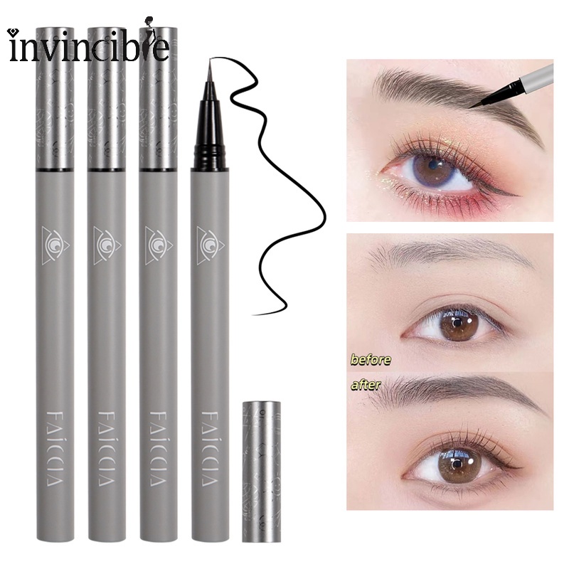 Bút Kẻ Mắt/Kẻ Mày Đa Năng Màu Sắc Siêu Mịn Mượt Lâu Trôi Chống Thấm Nước Và Mồ Hôi