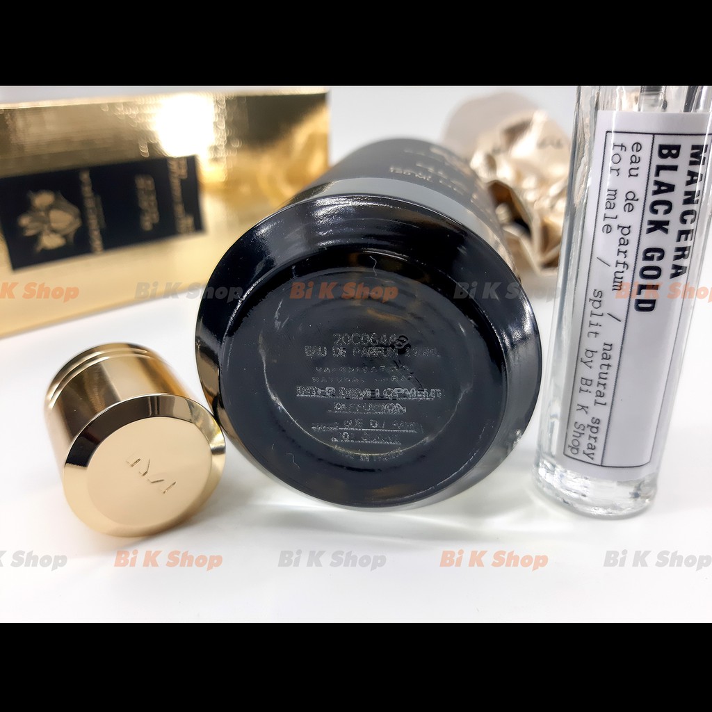 Bi K Shop - Nước hoa Mancera Black Gold [Mẫu thử] | BigBuy360 - bigbuy360.vn