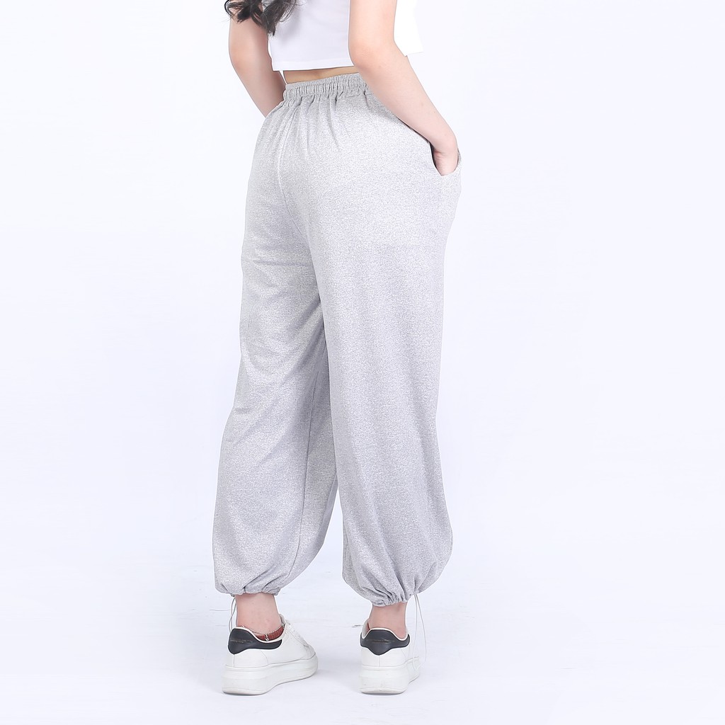 Quần Jogger nữ ống rộng MaoMao Quần jogger pants form rộng 2 dáng để suông hoặc bo gấu thể thao tập gym - Q04