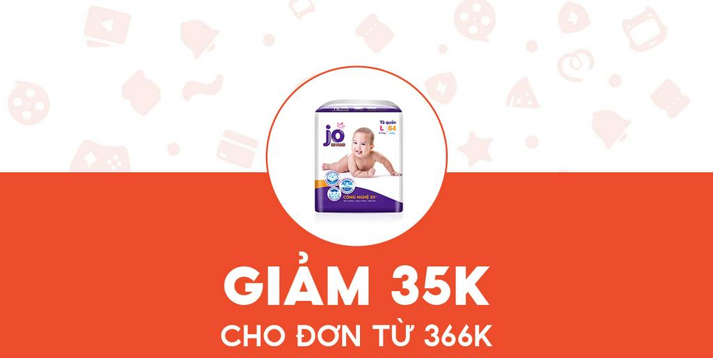- Vy Store - Giảm 35K cho Bỉm tã trẻ em