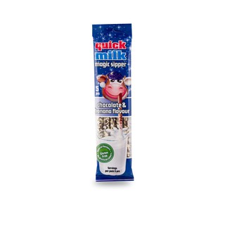 Ống kẹo hút sữa tạo vị socola chuối Felfodi