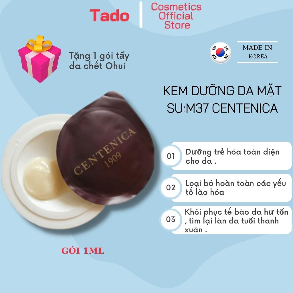 Gói sample kem dưỡng da mặt Sum37 Centenica Cream ngàn đô siêu đắt đỏ trẻ hóa toàn diện cho da 1ml-Tado Cosmetics Store