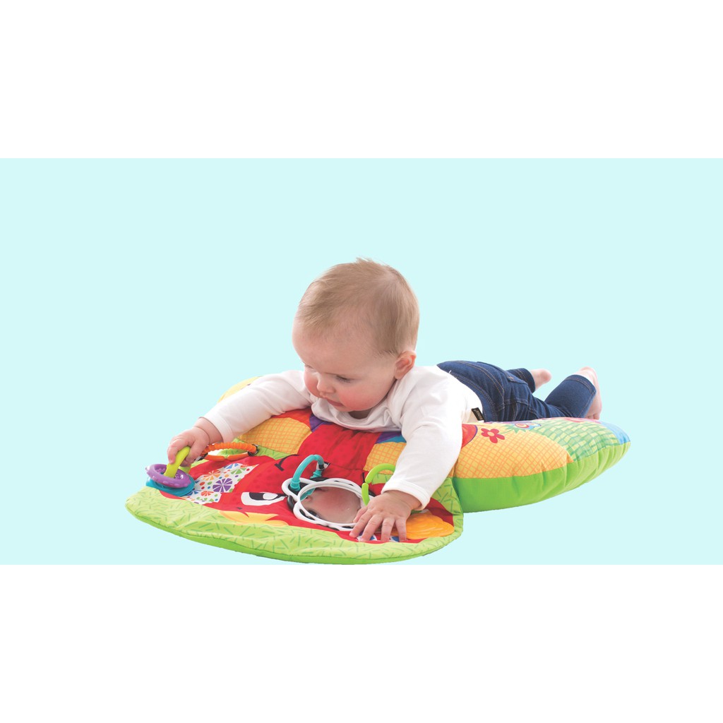 Gối chữ U kèm đồ chơi voi con Playgro, cho bé sơ sinh đến 24 tháng