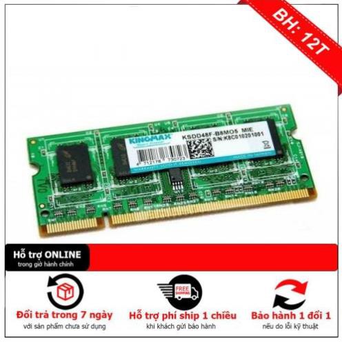 [BH12TH] Ram DDR3/DDR4 Laptop 8G/1600 4G/8G/2400 8G/2666 KINGMAX Chính hãng