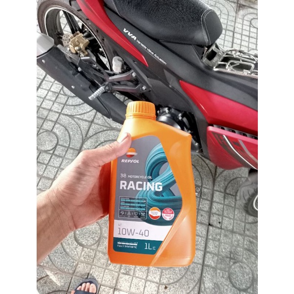 Nhớt Repsol Racing 10w40 4t tổng hợp100%