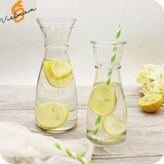 Lọ Thủy tinh Đựng Nước Ép Hoa Quả, Sữa Hạt tiện dụng (100ml/200ml/310ml/500ml)