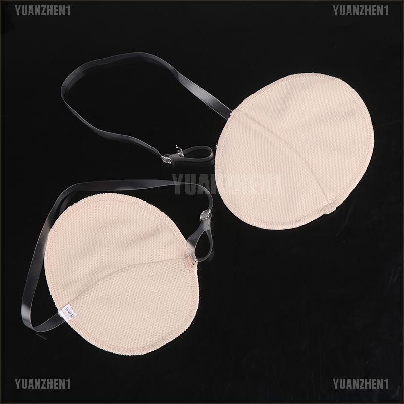 1 [Yuanzhen] Set 2 Miếng Lót Thấm Hút Mồ Hôi Nách Trong Suốt Có Thể Giặt Được