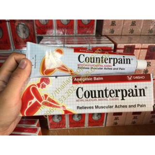 Dầu nóng xoa bóp Counterpain đỏ 120g