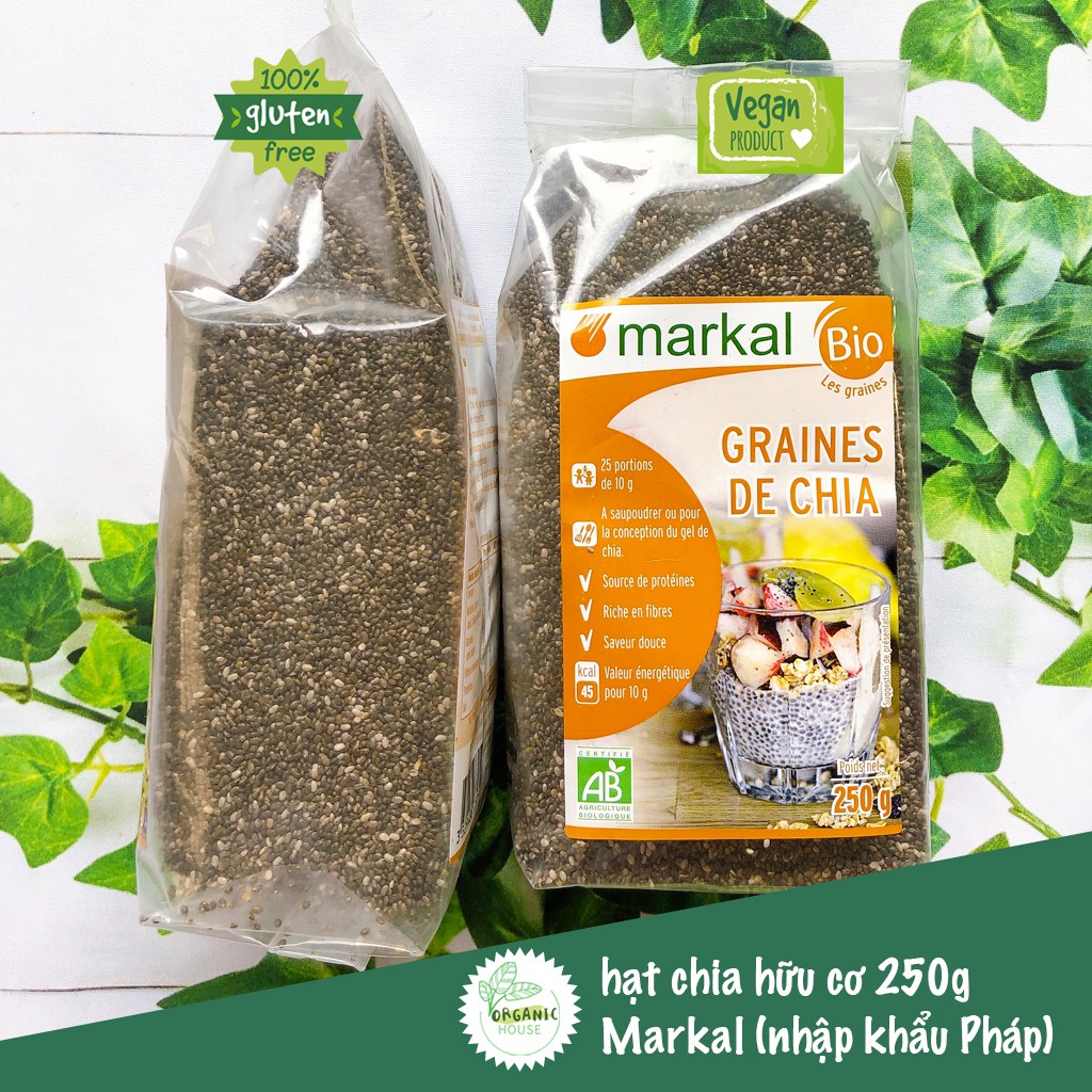 Hạt chia hữu cơ Markal 250g