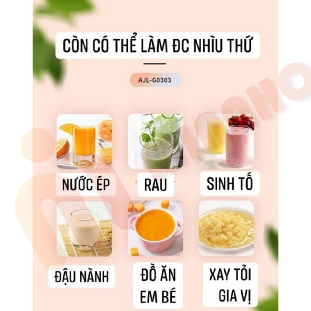 Máy xay sinh tố, máy ép hoa quả mini cầm tay Minaho, nhỏ gọn, siêu tiện lợi.