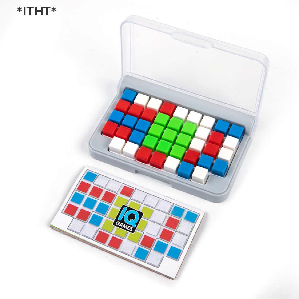 [ITHT] Đồ Chơi Xếp Hình 3D Thông Minh 120 Chi Tiết Tòa Nhà Montessori