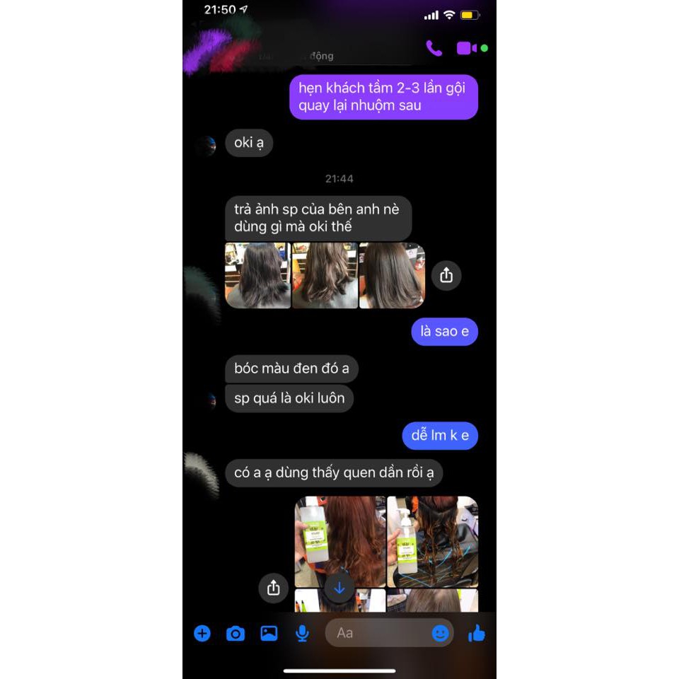 Bóc màu đen,mầu  đỏ, phủ bóng YICAI 500ml