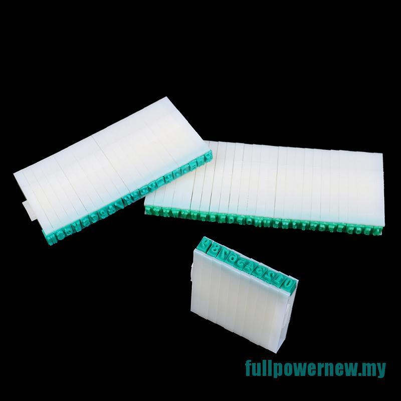 1 Set Con Dấu In Chữ Cái Tiếng Anh Và Số Bằng Cao Su Làm Thủ Công Diy