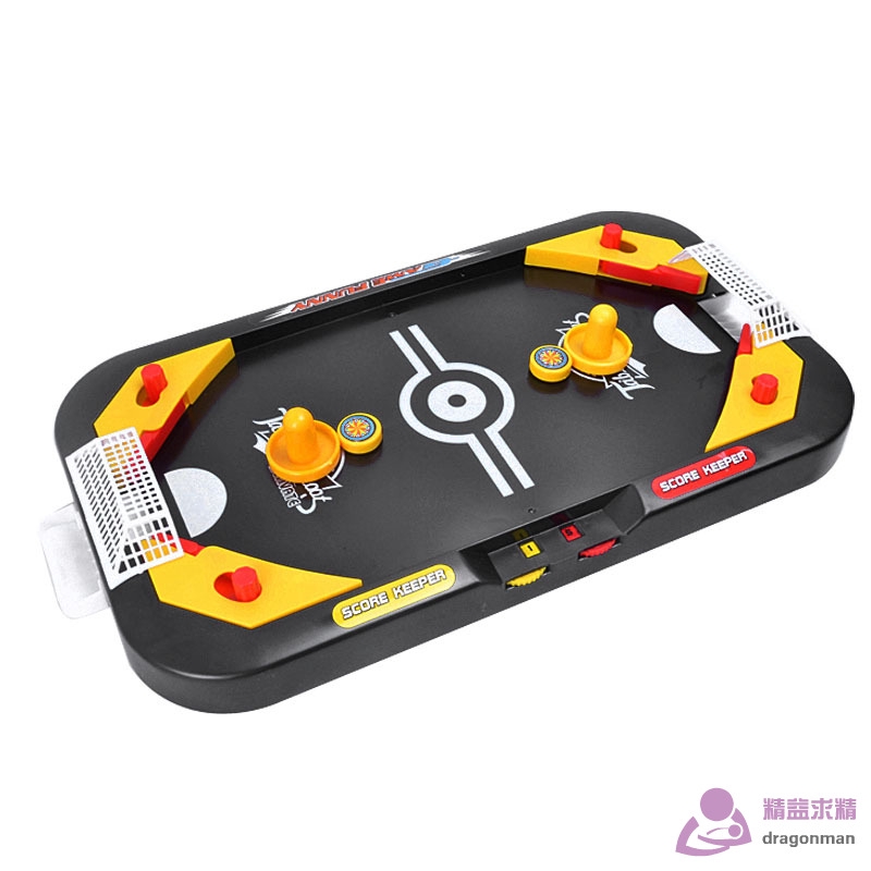 Dragon★ 2 In 1 Mini Hockey Soccer Game Arcade Style Ice Hockey Table Play Family Interactive Sports Kids Fun Toy Gifts